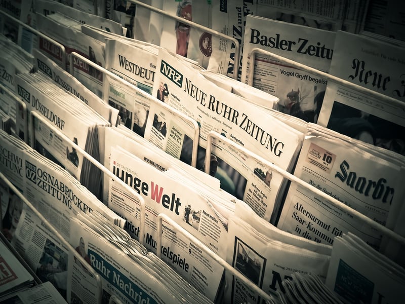 Newspaper Installation